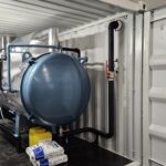 Heating Container With Low Pressure Steam Generator 1 MW 20 Pieds