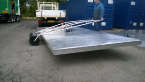 Soil Disinfection Cover Of 10m² With Deplacement Level In Aluminium