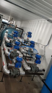 Steam Regulation For Concrete Curring 6 Lines