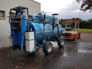 TE 2x100L Sur Chassis Generateur