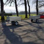 Tipping Trailor For Soil Or Compost Disinfection 1,0 M3