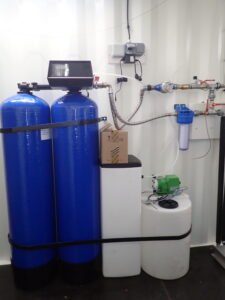 Traitement eau - 2x100L pour Générateur vapeur en Container